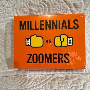 Millennials vs Zoomers trivia game, NWOT